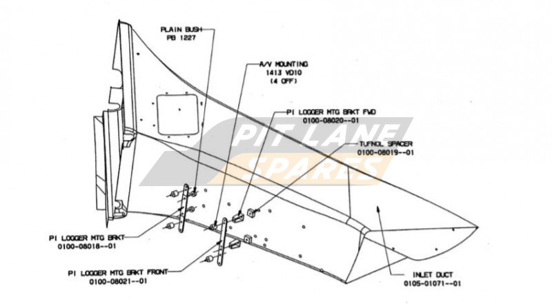 PI SIGMA MOUNTING TRAYS Diagram